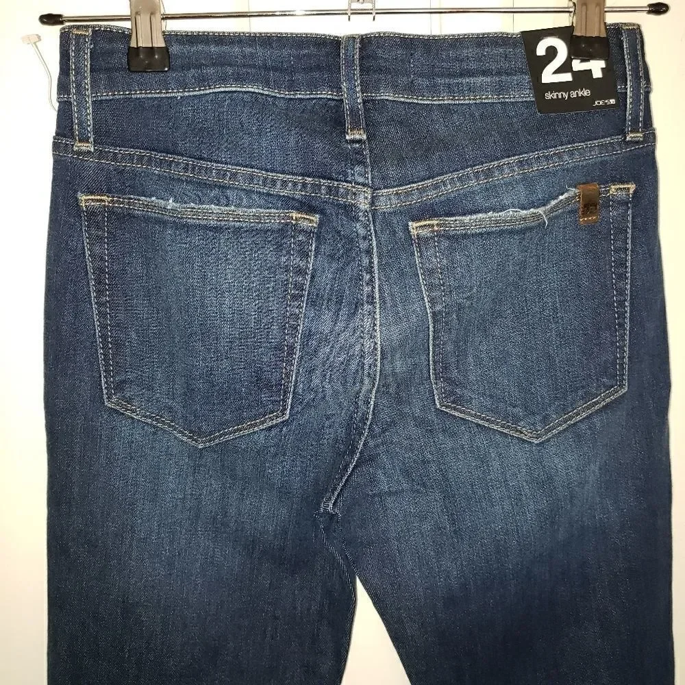 Joe's Skinny Assemtric Ankle Jeans